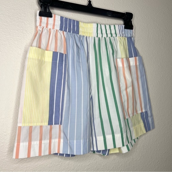 Rails White Colorful Portofino Striped Organic Cotton Blend Boxer Shorts XXS NWT - Picture 9 of 16
